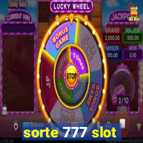 sorte 777 slot