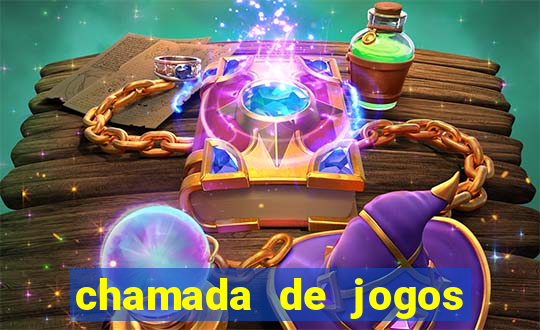 chamada de jogos de futebol