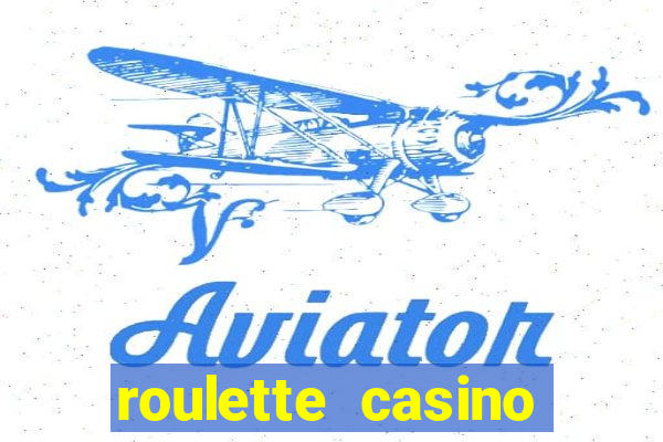 roulette casino game online