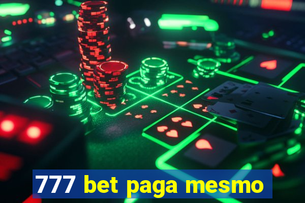 777 bet paga mesmo