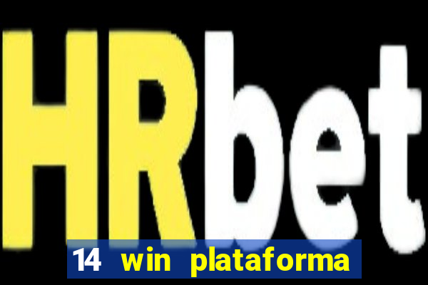 14 win plataforma de jogos