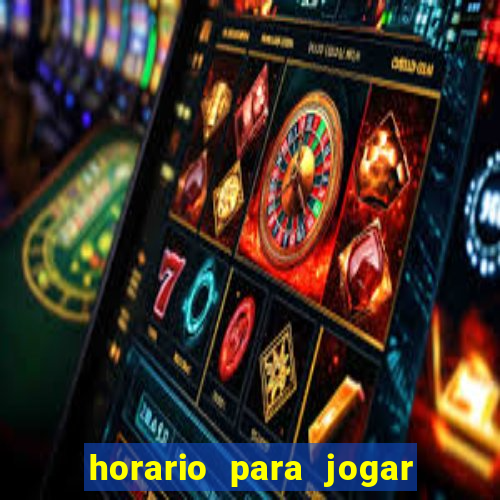 horario para jogar fortune mouse