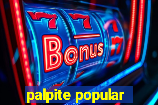 palpite popular