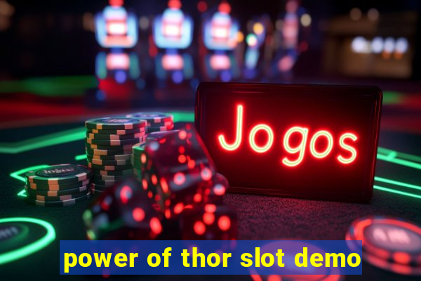 power of thor slot demo