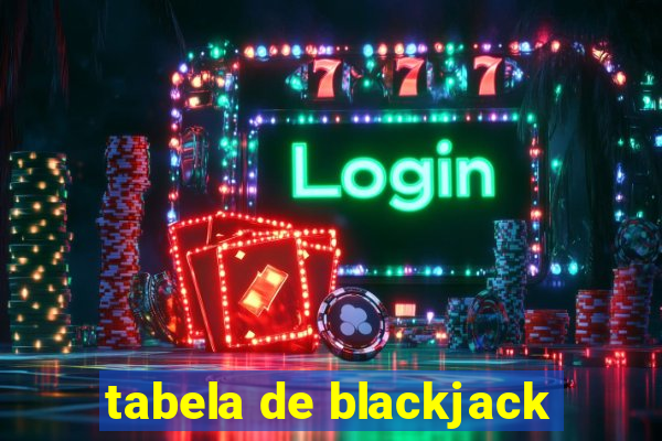 tabela de blackjack