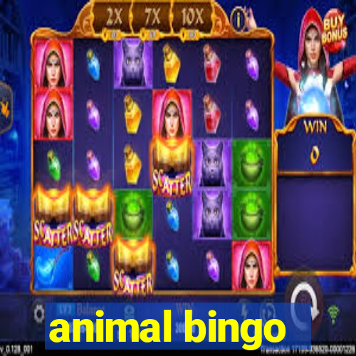 animal bingo