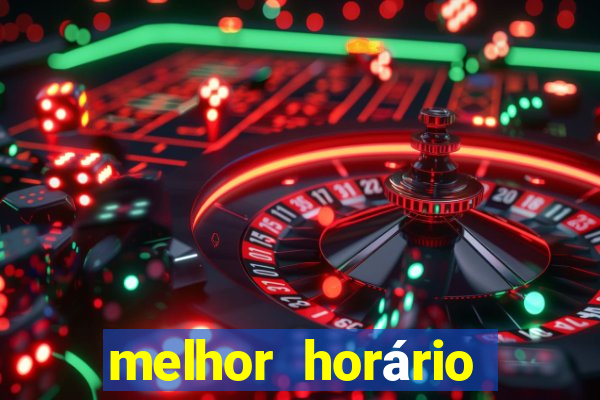 melhor horário para jogar fortune mouse