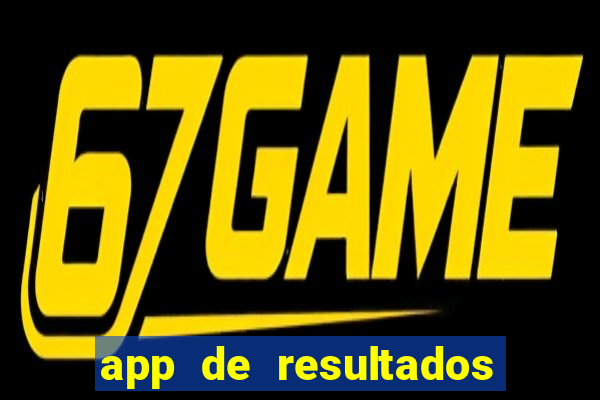 app de resultados de jogos