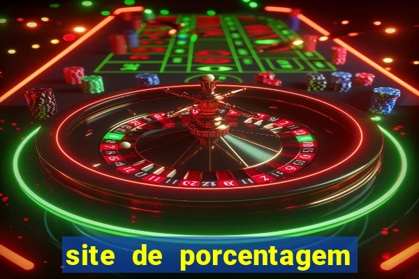 site de porcentagem slots pg