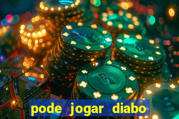 pode jogar diabo verde no vaso