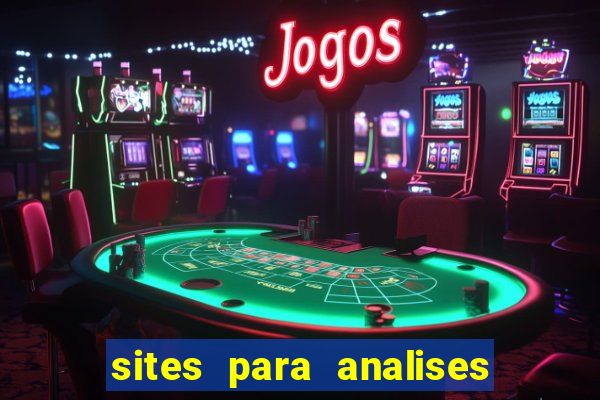 sites para analises de jogos de futebol