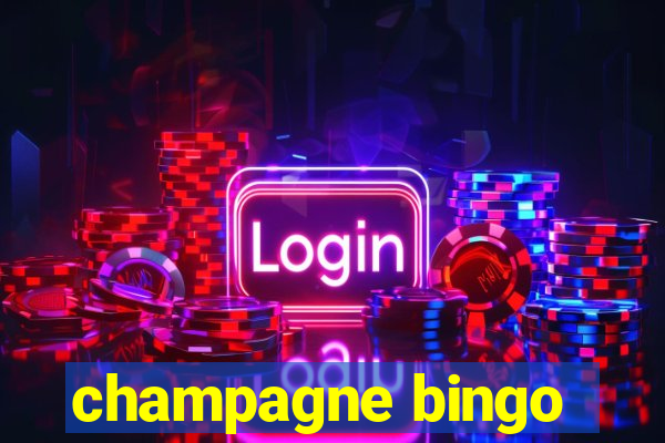 champagne bingo