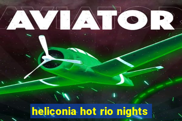 heliconia hot rio nights