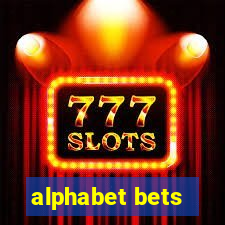 alphabet bets