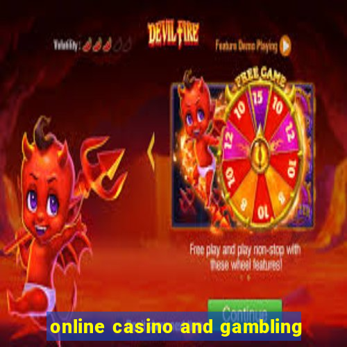 online casino and gambling