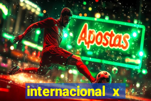 internacional x vasco da gama ao vivo