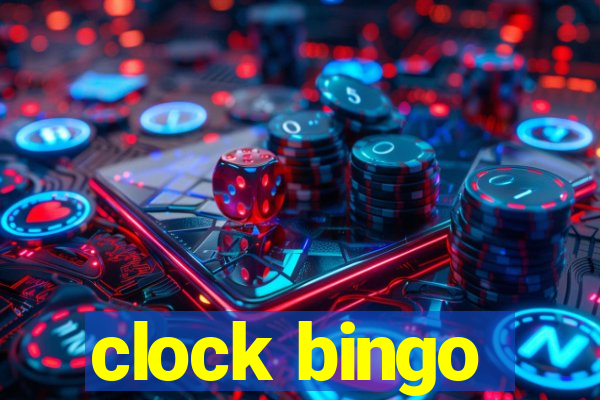 clock bingo