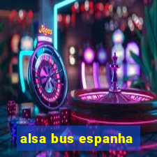 alsa bus espanha