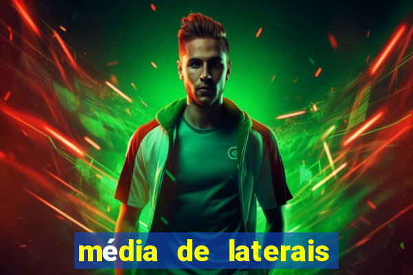 média de laterais por jogo premier league