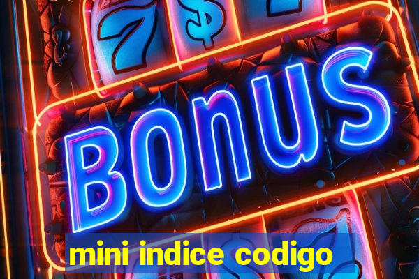 mini indice codigo