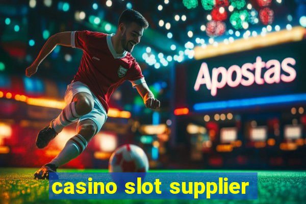 casino slot supplier