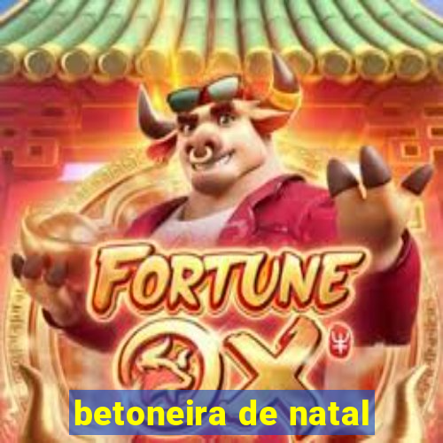 betoneira de natal