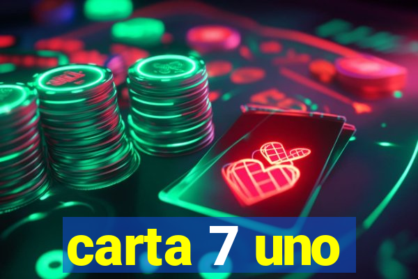 carta 7 uno