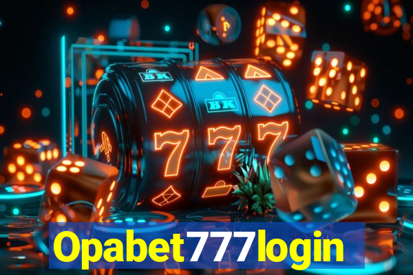 Opabet777login