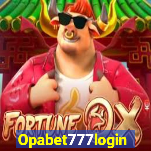 Opabet777login