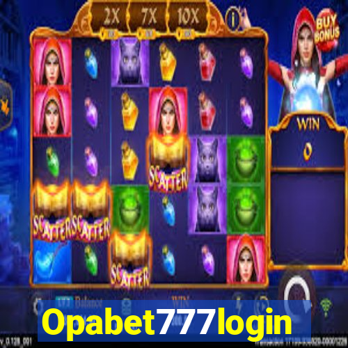 Opabet777login