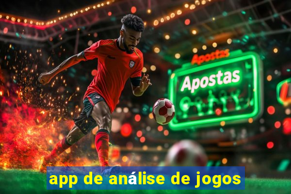 app de análise de jogos