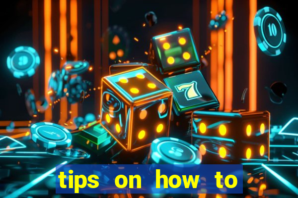 tips on how to win playing slot machines