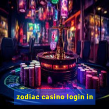 zodiac casino login in