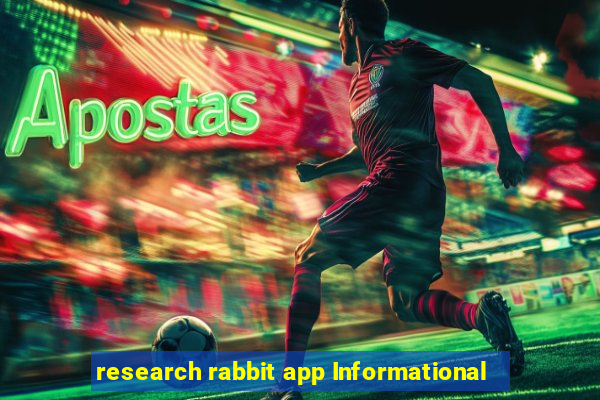 research rabbit app Informational