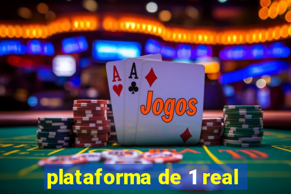 plataforma de 1 real