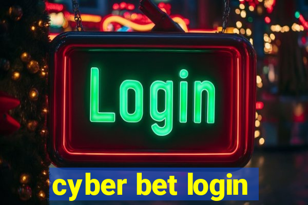 cyber bet login