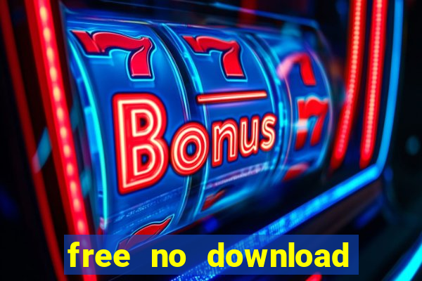 free no download slot machine games