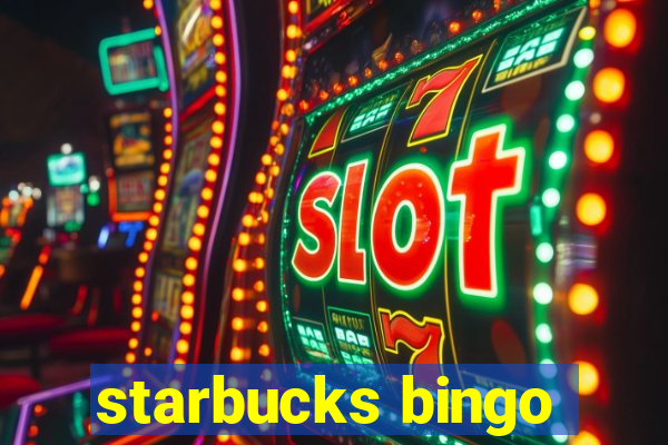 starbucks bingo