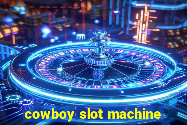 cowboy slot machine