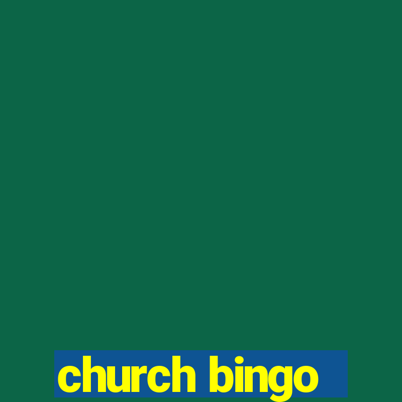 church bingo