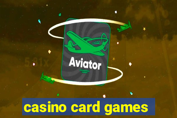 casino card games