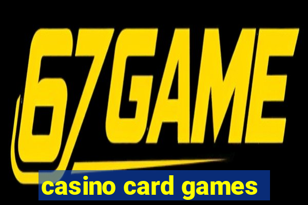 casino card games