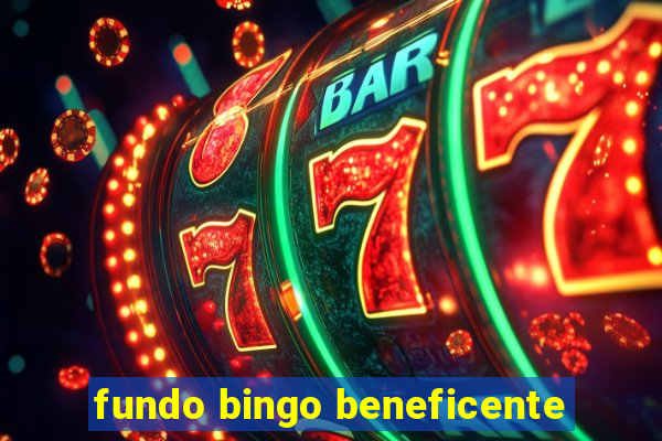 fundo bingo beneficente