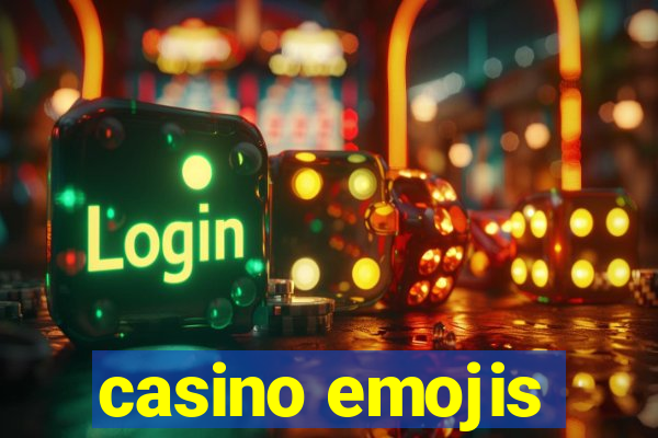 casino emojis