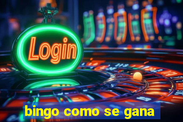 bingo como se gana