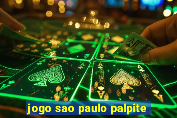 jogo sao paulo palpite