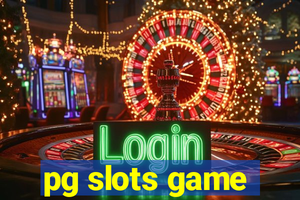 pg slots game