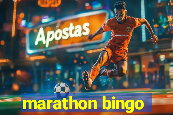 marathon bingo