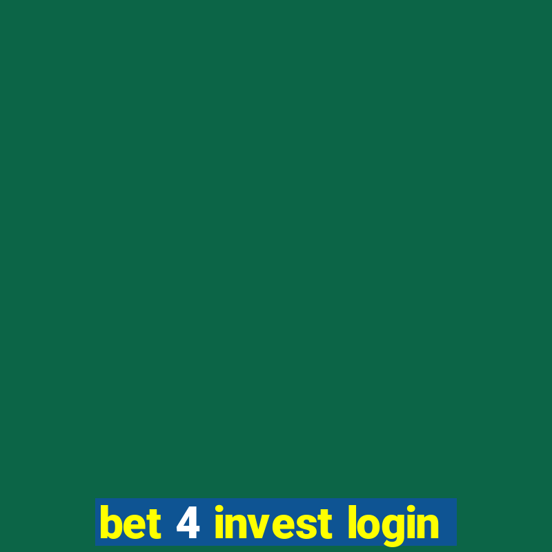 bet 4 invest login