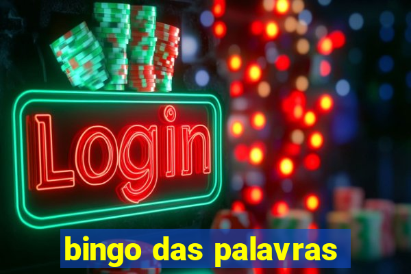 bingo das palavras